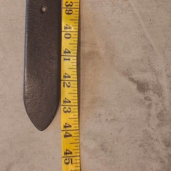 Lucky Brand MENS Leather Black  Belt size 34 - Picture 7 of 8